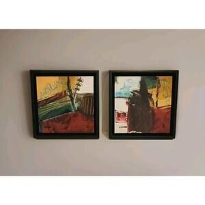 Barbara Zoern Foliage III & IV‎ Signed Numbered Floater Frame